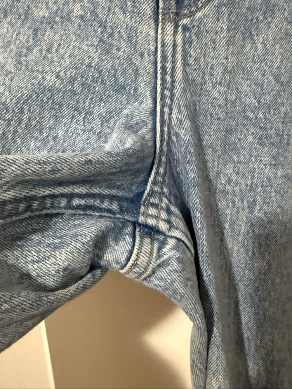 129.Abercrombie & Fitch The 90’s Straight High Waisted Ankle Jean Straight Short - Picture 5 of 11